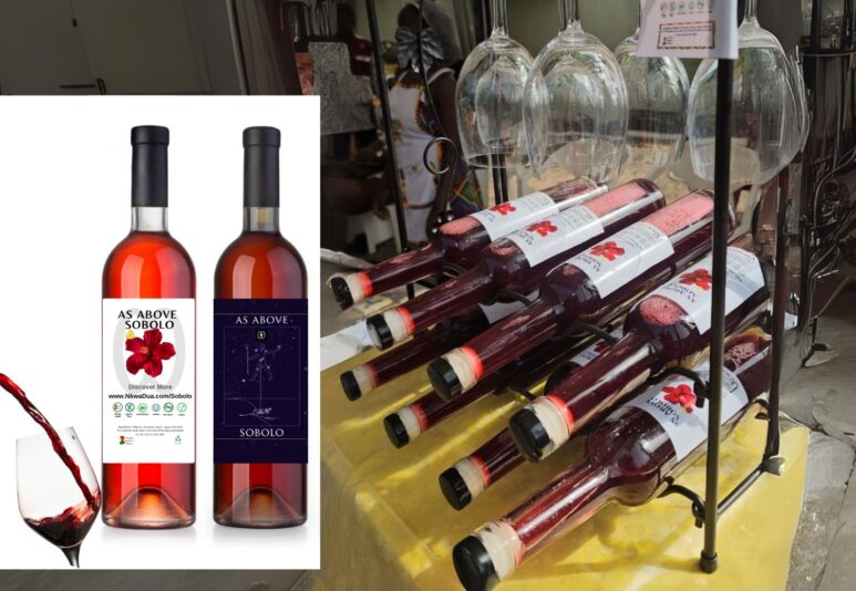 As Above Sobolo bottles and glasses