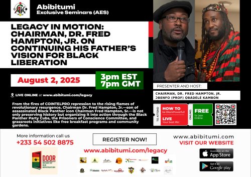 Legacy in Motion: Chairman, Dr. Fred Hampton, Jr. on Continuing His Father's Vision for Black Liberation