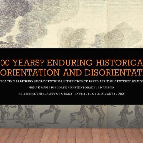 400 Years? Enduring Historical misorientation and disorientation and the Year of Return
