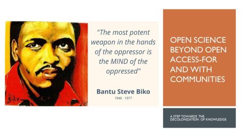 Okunini Ọbádélé Kambon on Open Science and the Decolonization of Knowledge