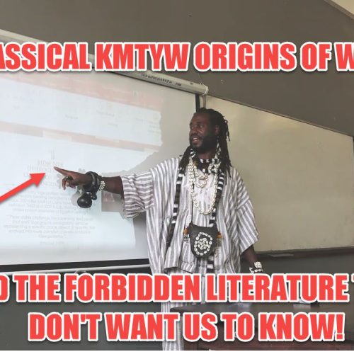 Video + Slides: The Classical Kmtyw Origins of Writing and the Forbidden Literature they DON'T Want Us to Know!