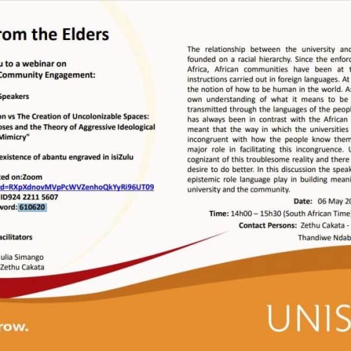 Abibitumi Webinar: Decolonization vs The Creation of Uncolonizable Spaces: Distractions, Diversions, (Mis-)Diagnoses and the Theory of Aggressive Ideological Mimicry