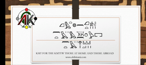 Lecture #4: Kemet for the Kemetiyu Free the Youth