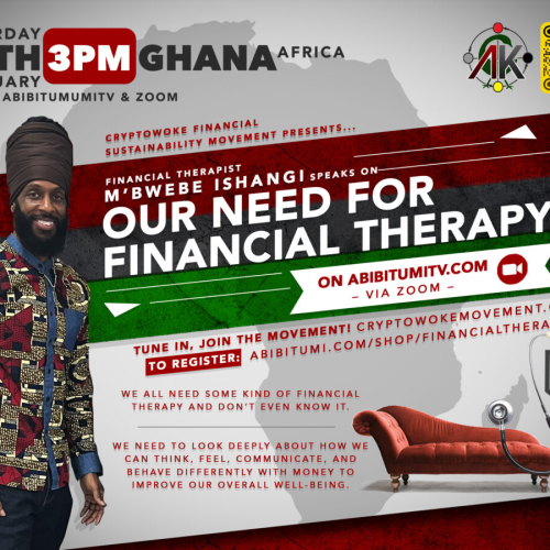 Ticket: On Our Need for Financial Therapy: How to Create Intergenerational Wealth To Withstand the Coming 4th Industrial Revolution