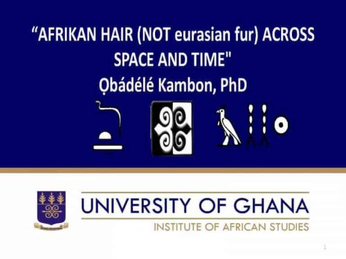 AFRIKAN=Black Natural Hair vs the eurasian/white Self-Hatred Industry
