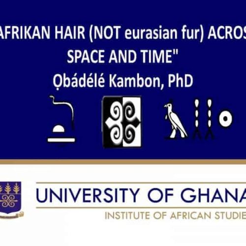 AFRIKAN=Black Natural Hair vs the eurasian/white Self-Hatred Industry
