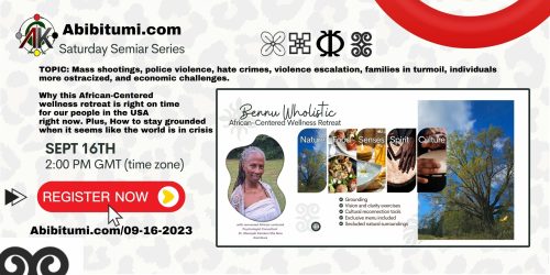 VIDEO RECORDING! SSS 56 Seminar! Okuninibaa (Dr.) Mawiyah Kambon and the Bennu Wholistic Afrikan Centered Wellness Retreat