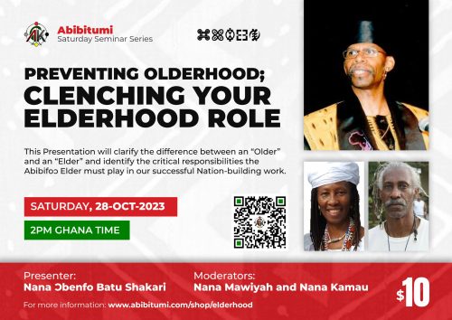 Video Recording SSS #61 PREVENTING OLDERHOOD; CLENCHING YOUR ELDERHOOD ROLE