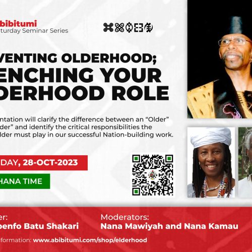 Video Recording SSS #61 PREVENTING OLDERHOOD; CLENCHING YOUR ELDERHOOD ROLE