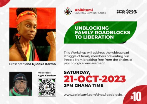 Video Recording SSS #60 UNBLOCKING FAMILY ROADBLOCKS TO LIBERATION!