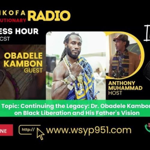 FREE Interview -  Continuing the Legacy -  Ɔbenfo Ọbádélé Bakari Kambon and Nana Kamau Kambon's Vision