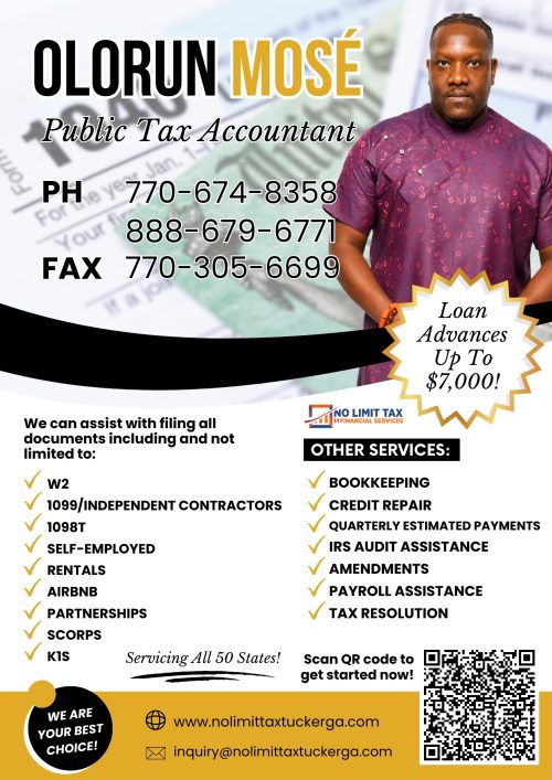 SSS Abibitumi Financial Self Discussion - Tax Assistance and Planning