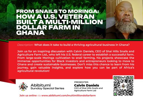 [VIDEO REPLAY] How to Start and Sustain a Multi-Million Dollar Farm in Ghana!!!