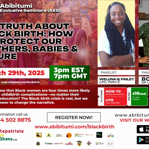 Video Recording - The Truth About Black Birth: How to Protect Our Mothers, Babies & Future