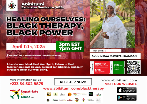 [Video Replay] Healing Ourselves: Black Therapy, Black Power - Okuninibaa (Dr.) Mawiyah Kambon