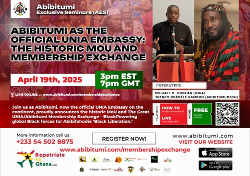 [FREE!!!] ABIBITUMI AS THE OFFICIAL UNIA EMBASSY: THE HISTORIC MOU AND MEMBERSHIP EXCHANGE [FREE!!!]