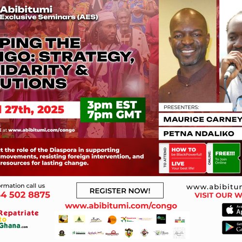FREE!!! Helping the Congo: Strategy, Solidarity & Solutions (Sponsored by R2GH.com)