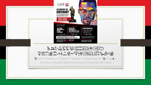 "What Would Baba Ọmọ́wálé (Malcolm X) Be Doing at Age 100?" Ɔbenfo Ọbádélé Kambon's Deeply Personal Centenary Keynote