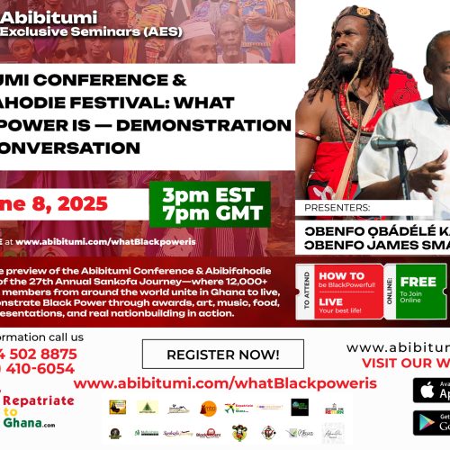 Baba James Small on the Abibitumi Conference & Abibifahodie Festival: What Black Power Is — Demonstration Over Conversation