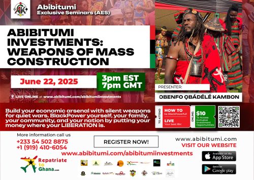 [Video Replay] Abibitumi Investments Interest Meeting: Weapons of Mass Construction (Launch of Exclusive Quarterly Investment Opportunities Club)