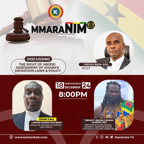 Mmaranim Legal Talk: Ghanaian Citizenship – Law, Policy & Diaspora Pathways (Asante Twi – Exclusive Access)