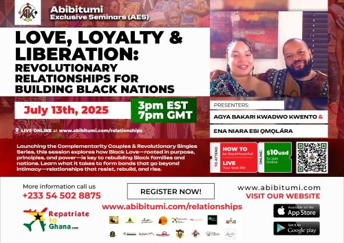 [Video Replay] Love, Loyalty & Liberation – Revolutionary Relationships for Building Black Nations