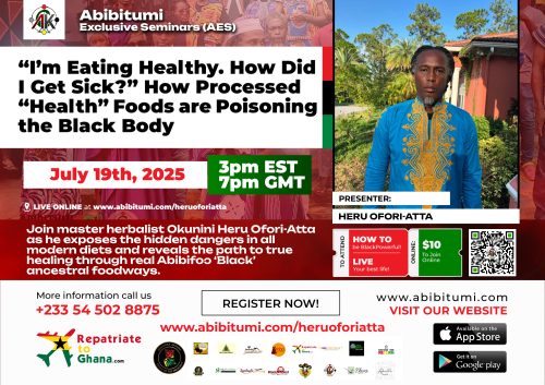 “I’m Eating Healthy. How Did I Get Sick?” How Processed “Health” Foods are Poisoning the Black Body
