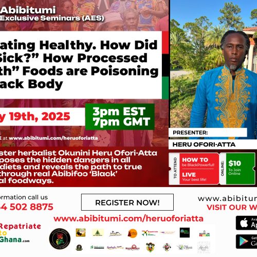 “I’m Eating Healthy. How Did I Get Sick?” How Processed “Health” Foods are Poisoning the Black Body