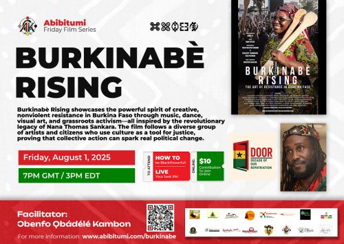 Burkinabè Rising: The Art of Resistance in Burkina Faso (Film Screening and Q&A)