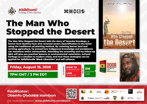 AES Friday Film Series: The Man Who Stopped the Desert