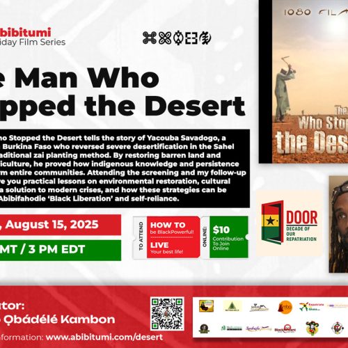 AES Friday Film Series: The Man Who Stopped the Desert