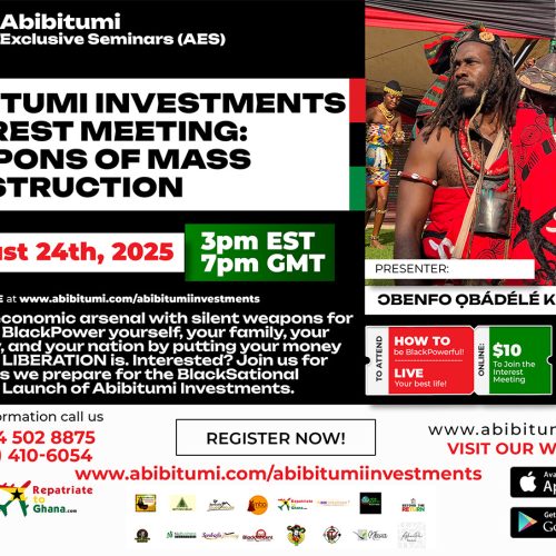 Abibitumi Investments Interest Meeting Pt. 2: Weapons of Mass Construction