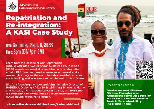 Video Replay: Ɔbenfo Ọbádélé Kambon Interviews Baba Cashawn Myers on The Black Sustainability Summit at KASI
