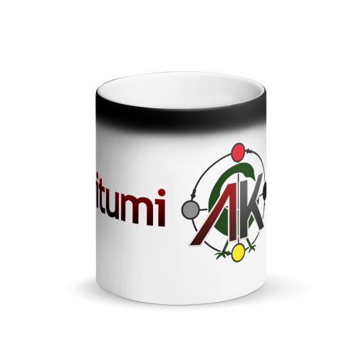 Abibitumi Matte Black Magic Mug
