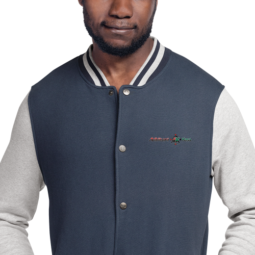 Abibitumi Embroidered Champion Bomber Jacket - Image 5