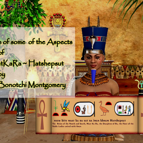 An Examination of Some of the Aspects of the Life of MaatKaRa -Hatshepsut
