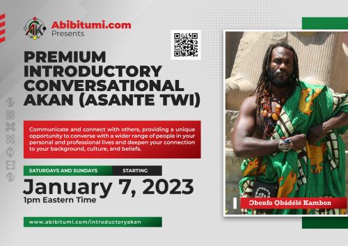 Premium Introductory Conversational Akan (Asante Twi) Masterclass - 2023