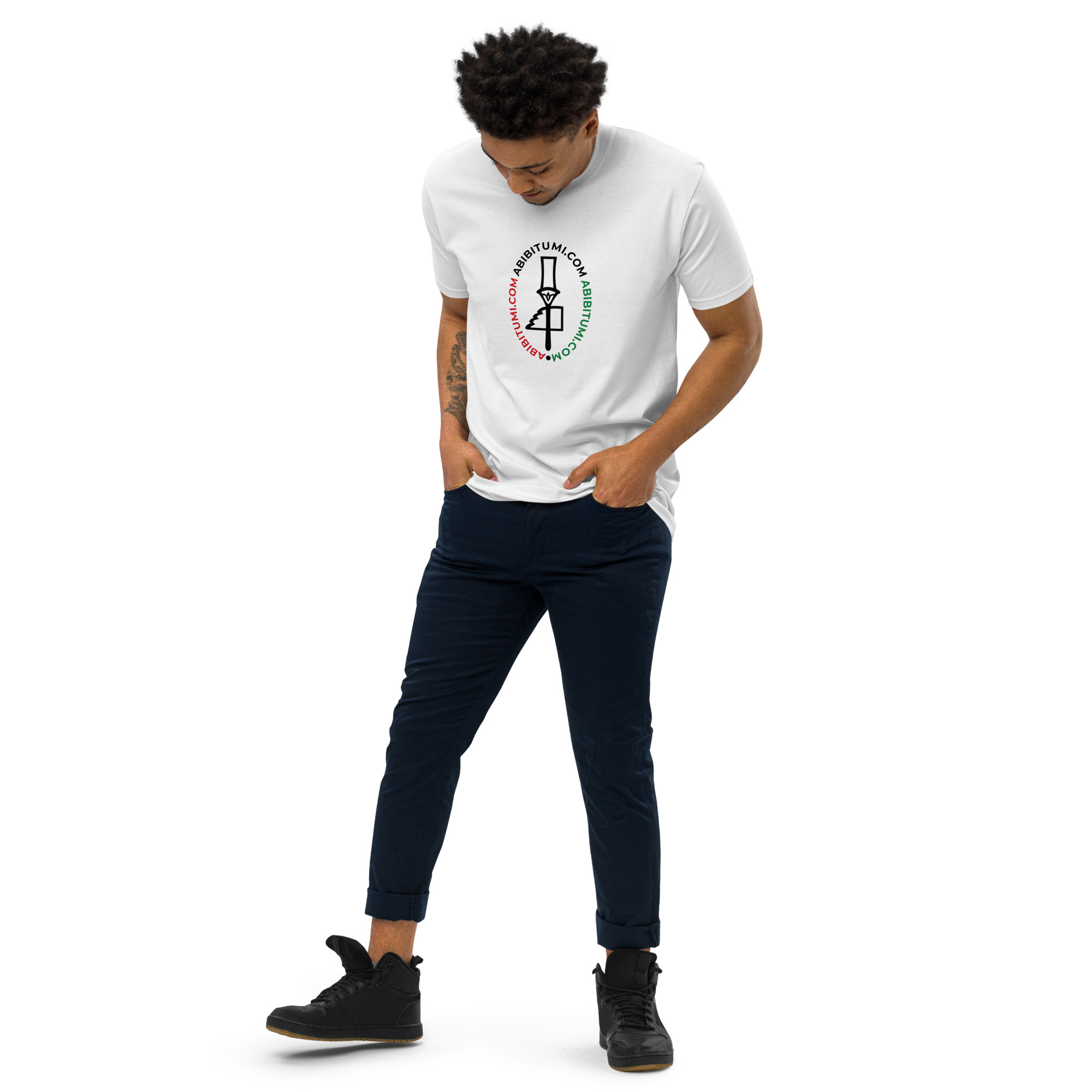 Abibitumi Men’s Premium Heavyweight Tee