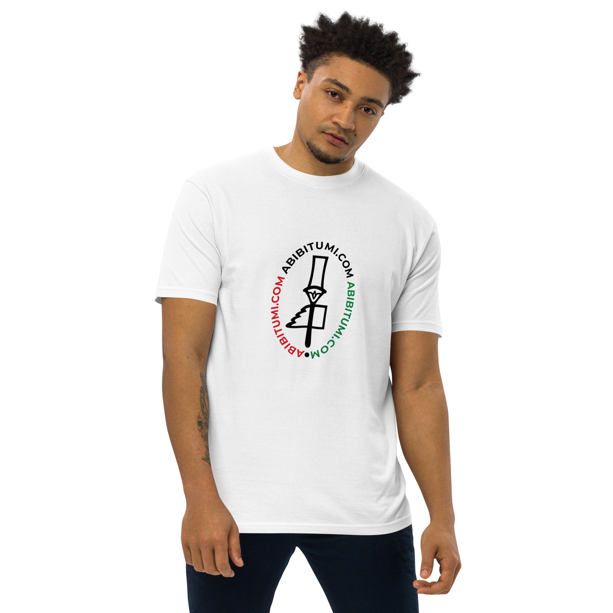 Abibitumi Men’s Premium Heavyweight Tee - Image 2