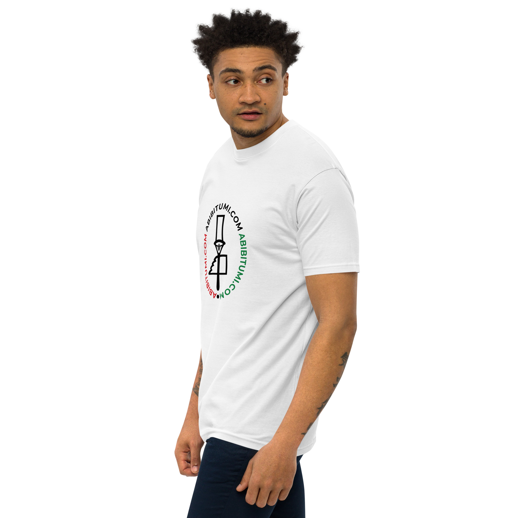 Abibitumi Men’s Premium Heavyweight Tee - Image 3