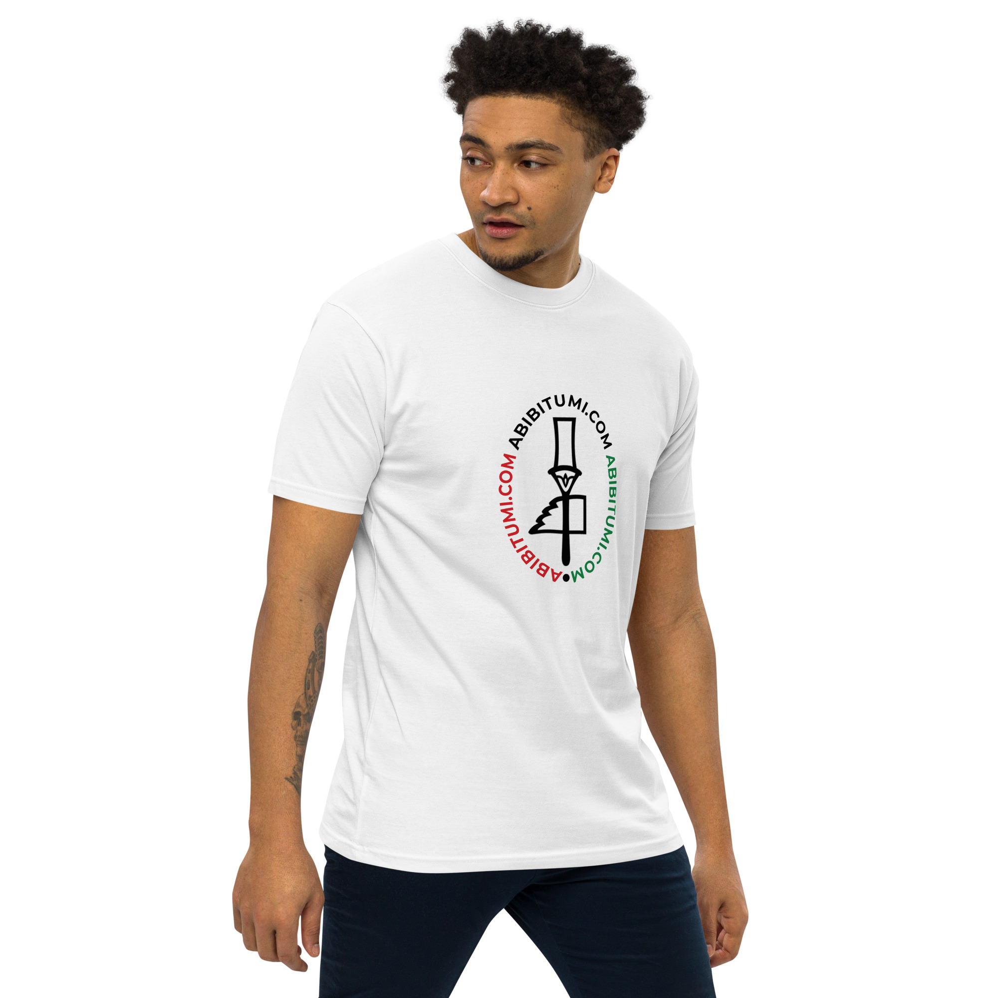 Abibitumi Men’s Premium Heavyweight Tee - Image 4