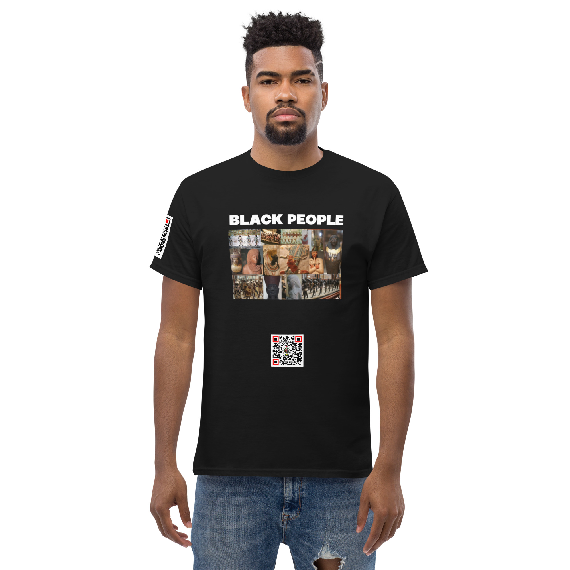 Black People Mural Tshirt