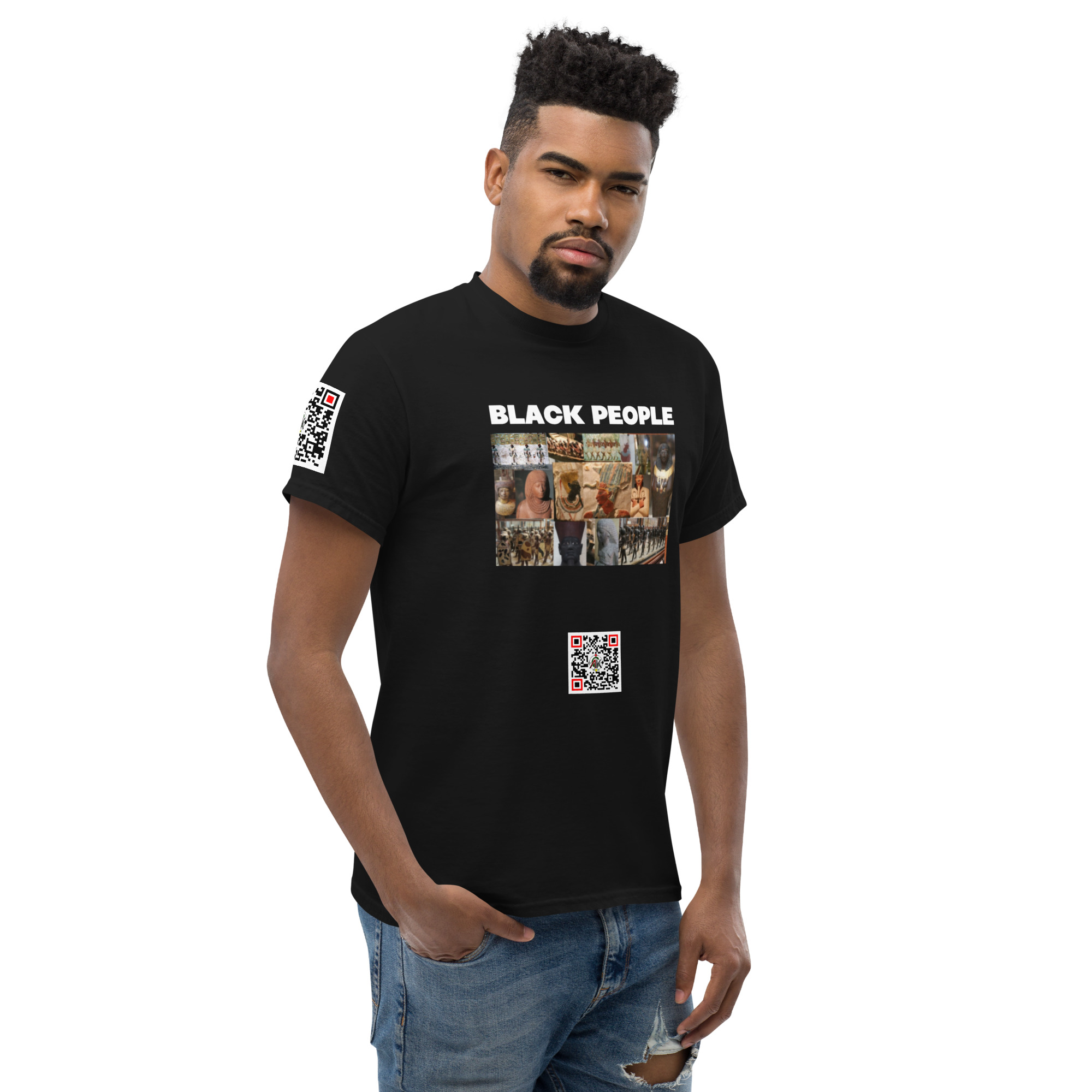 Black People Mural Tshirt - Image 6