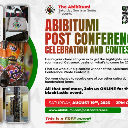 FREE! Abibitumi Post Conference Celebration, Contest and Auction!