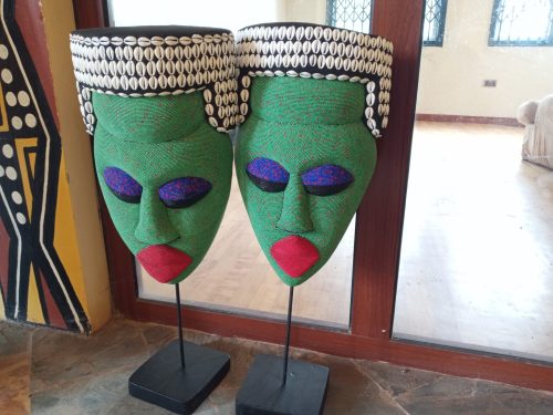 Large Tafari Mask (Green)