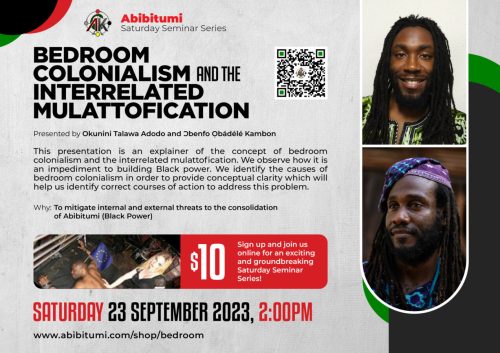 Video Recording SSS 57: Bedroom Colonialism and the Interrelated Mulattofication