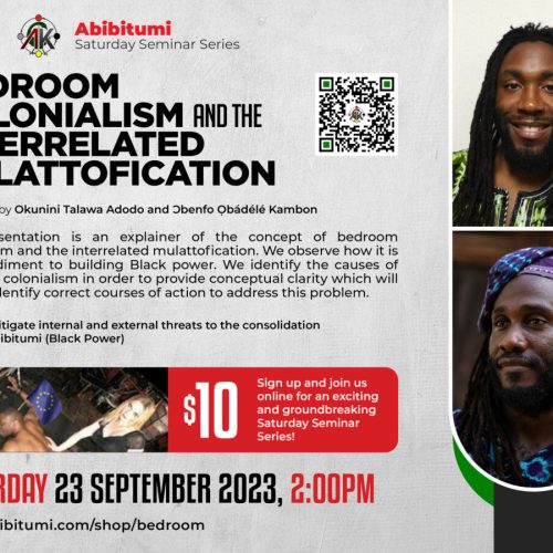 Video Recording SSS 57: Bedroom Colonialism and the Interrelated Mulattofication