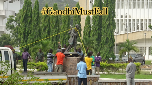 #gandhimustfall & #augustusmustfall: Temporal Reality Ma’at and srwḏ tꜢ n Kmt ‘Restoring the Land of Black People