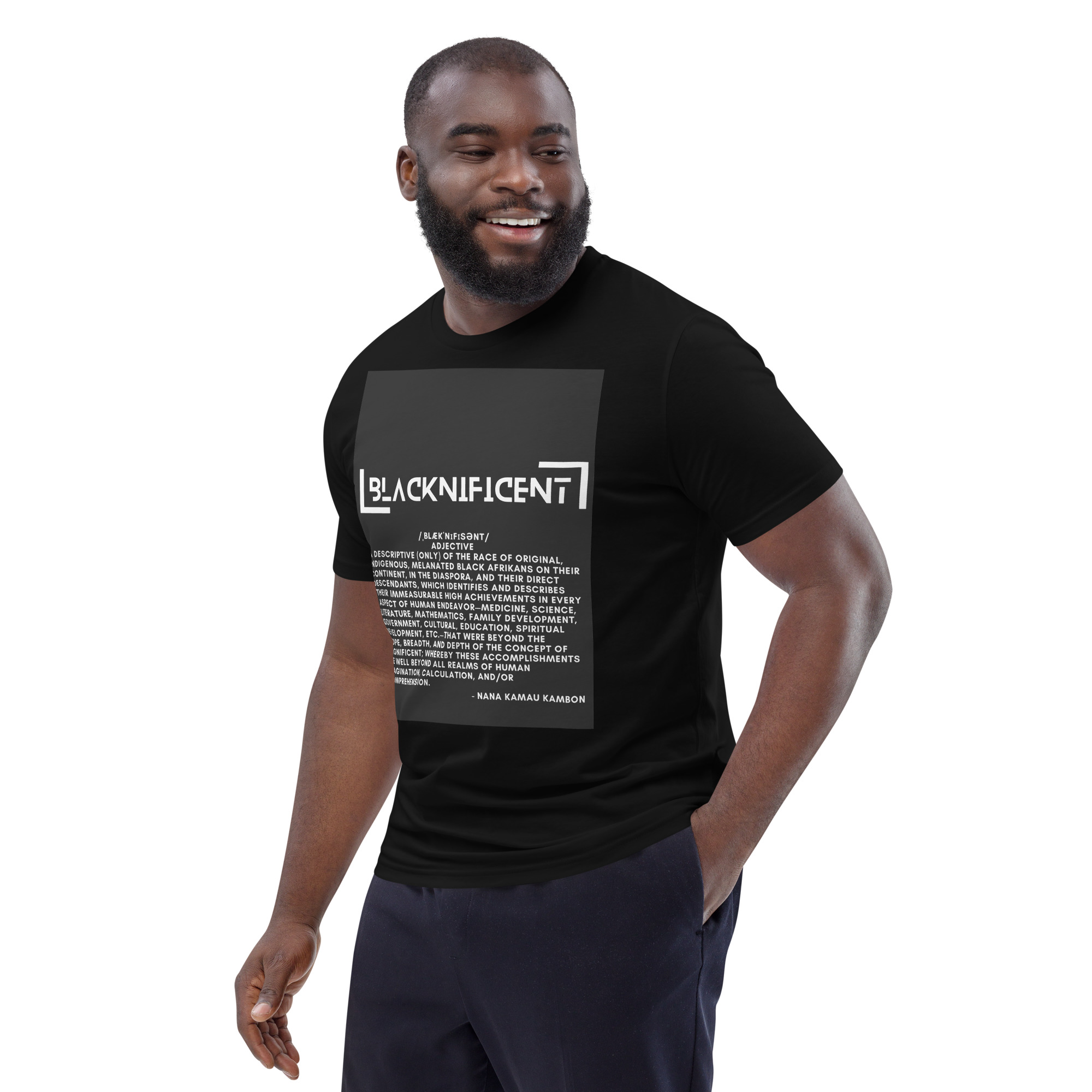 BlackNificent organic cotton t-shirt - Image 4