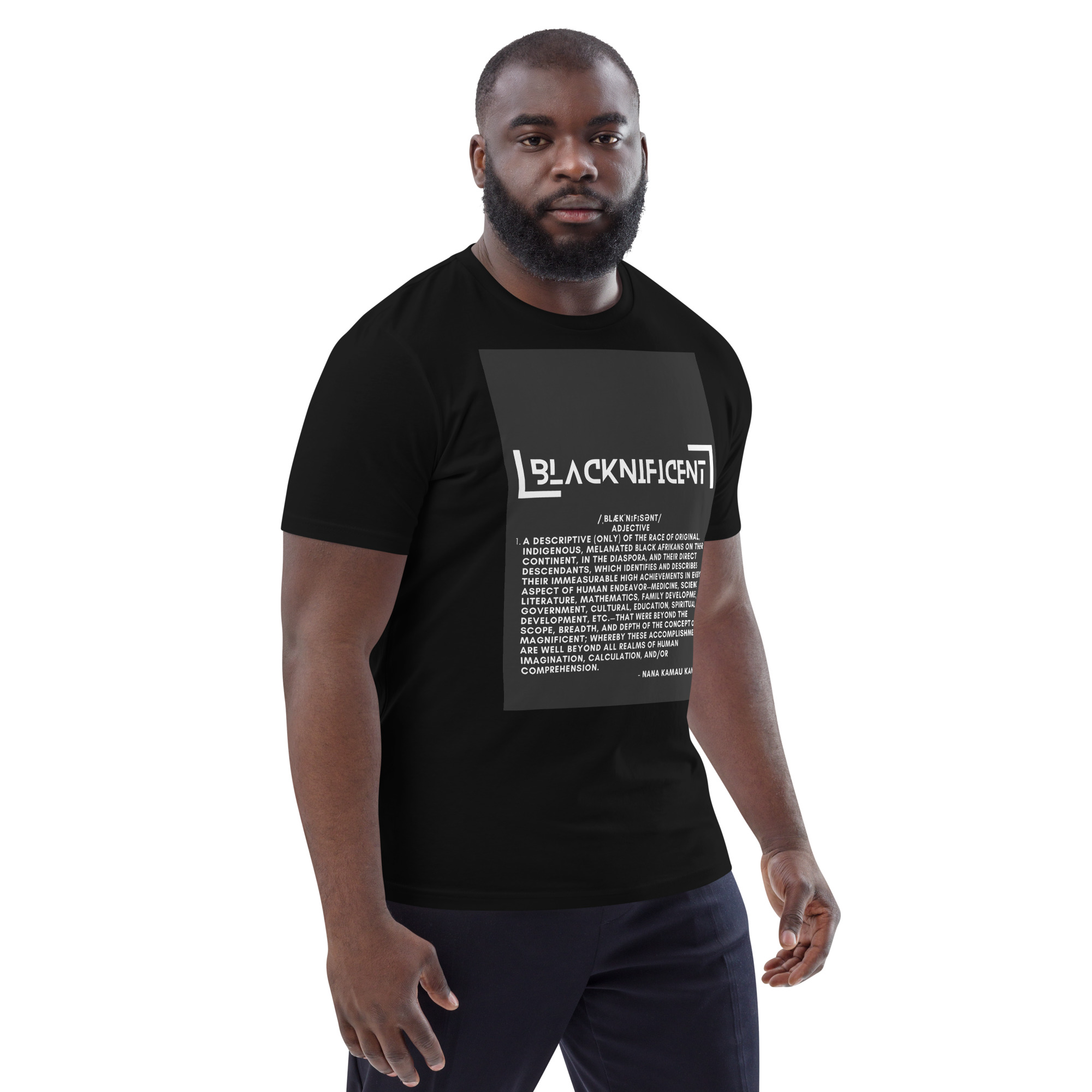 BlackNificent organic cotton t-shirt - Image 6